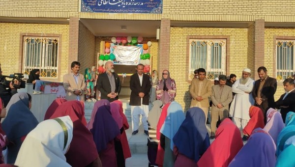 بهره برداری از مدرسه نیکتا نظاملی در روستای هوشک