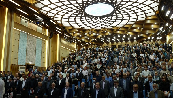 افتتاح و بازسازی تالار علامه امینی دانشگاه تهران