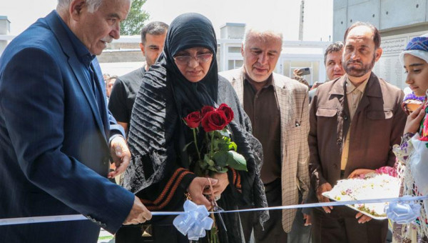 مدرسه ۳ کلاسه دکتر مریم غریب دوست افتتاح شد