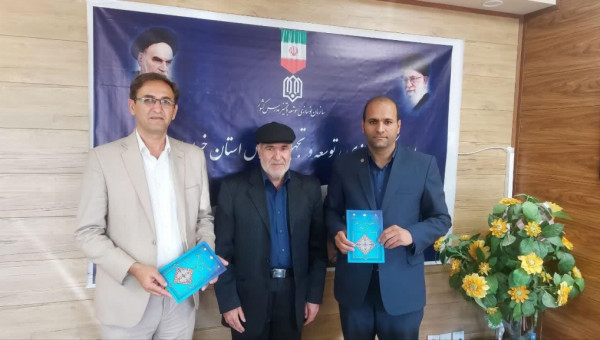 امضا تفاهم نامه تکمیل مدرسه ۶ کلاسه زنده یاد «حاج احمد کاظمی»