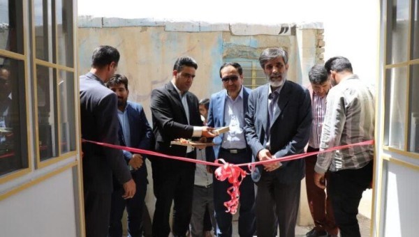 افتتاح مدرسه دو کلاسه در روستای ایوند خنداب