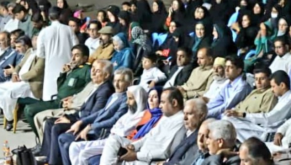 بیست و هفتمین جشنواره خیرین مدرسه‌ساز سراوان برگزار شد