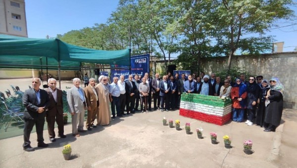 آغاز عملیات ساخت هنرستان خیری اطلس روان کارا در شهرستان پاکدشت
