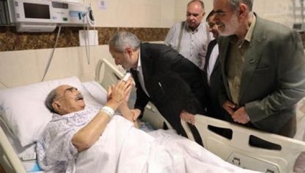 عیادت وزیر آموزش و پرورش از رئیس جامعه خیرین مدرسه ساز کشور
