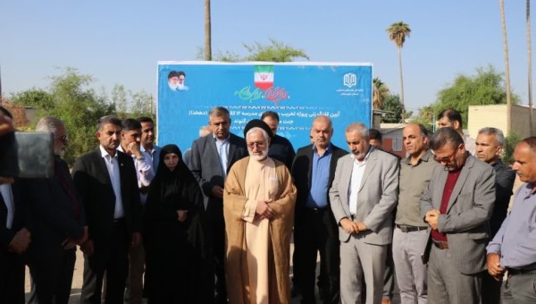 آغاز عملیات ساخت  مدرسه ۱۲ کلاسه دهخدا در شهر جنت‌مکان گتوند