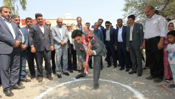 آغازعملیات ساخت دبستان شش کلاسه شهدای بانک ملی هاشم آباد