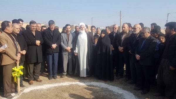 آغاز عملیات ساخت  مدرسه ۶ کلاسه خیری روستای قبانکندی میاندوآب