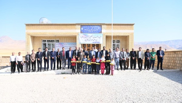 مدرسه بنیاد قلم‌چی در روستای دره‌چپی استان ایلام افتتاح شد