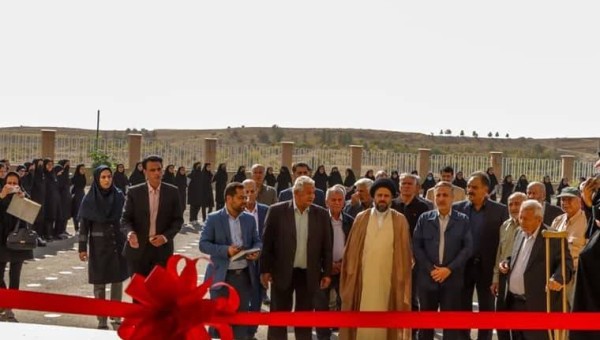 بهره برداری از مدرسه ۱۸ کلاسه خیر ساز زنده یاد فرزانه فتحی