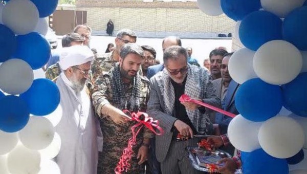 مدرسه بانک اقتصاد نوین دهاقان افتتاح شد