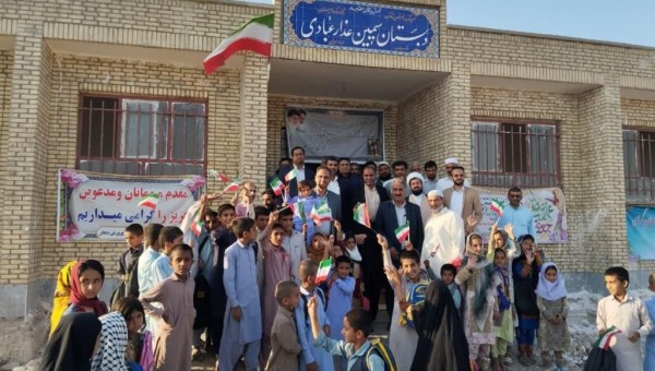 دبستان خیر ساز سیمین عذرا عبادی به بهره برداری رسید