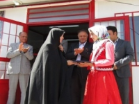 افتتاح مدرسه ۴کلاسه خیّرساز روستای دلی قیز منطقه کندوان میانه
